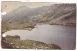 AMS - ILUSTRATA 1299, MUNTII FAGARAS - LACUL BALEA, ANUL 1953, cu perforari
