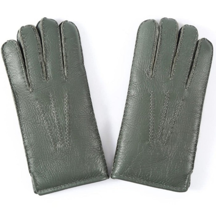 Manusi Barbati din Piele de Miel cu Lana Merino - Captusite, Groase, pentru Iarna, Elegante si Calduroase, Ideale pentru Condus si Ocazii Speciale, Ve