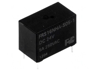 Releu Electromagnetic SPST-NO 24VDC 5A foto