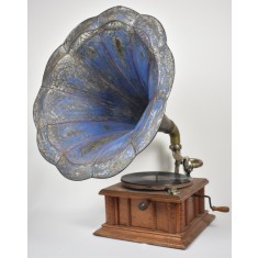 Gramofon vechi cu palnie / original The Gramophone Co. Ltd. Hayes Middlesex England Model 101 His Master Voice HMV cca.1900
