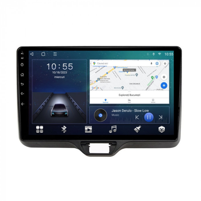 Navigatie dedicata cu Android Toyota Yaris P21 dupa 2020, 2GB RAM, Radio GPS
