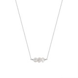 Cumpara ieftin Lantisor argint 925, JW1535, model perla, placat cu rodiu