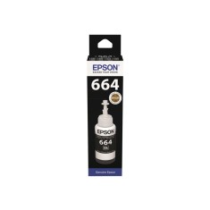 Cartus Cerneala Original Epson Black, T66414A, pentru L100 L120 L200 L110 L210 L220 L300 L355 L550, (timbru verde 0.15 lei), C13T66414A (RAPO)