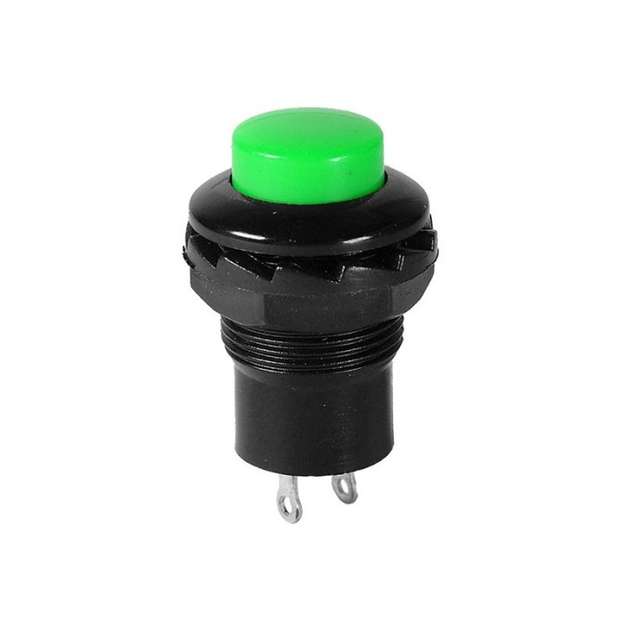 Buton fr NO 27x16fi13mm verde