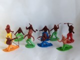 bnk jc Figurine de plastic - Manurba - lot 10 indieni diferiti (2)
