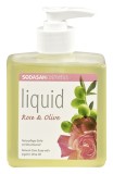 Sapun Lichid/Gel De Dus Bio Trandafir-Masline 300 ml Sodasan