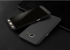 Husa FullBody Elegance Luxury Black pentru Samsung Galaxy A5 2016 acoperire 360... foto