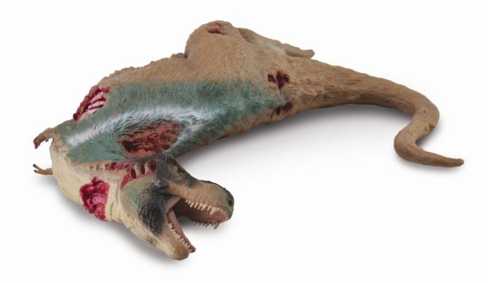 Figurina dinozaur ranit de Tyrannosaurus pictata manual XL Collecta