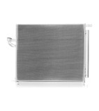 Condensator climatizare AC Ford Ranger 22, motor: 2.2 Tdci, 3.2 Tdci, Condensator cu uscator integrat, 640x525x16, Valeo, miez si rezervor din