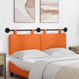 vidaXL Tăblie de pat suspendată Portocaliu Țesătură din corduroy 3424315