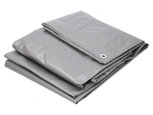 Prelată Polietilenă Argintie 5m x 3m 110g/m2