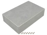 Carcasă universală DELTRON ENCLOSURES din aluminiu naturală 147mm x 223mm x 55mm