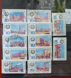 TS21 - Timbre serie DDR - 1969 Mi1495-1506, Stampilat
