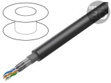 Cablu de Date S/FTP 4x2x0,14mm2 OFC PUR