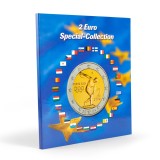 Leuchtturm PRESSO &ndash; album pentru 57 de monede de 2 euro + steaguri / autocolante