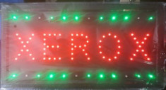 Reclama LED - XEROX - de interior foto