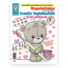 BagolyFioka kreativ foglalkoztato fuzet - A kis piktorok - Janossy-Karman Monika foto