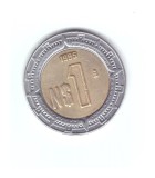 Moneda Mexic 1 peso 1995, stare buna, curata