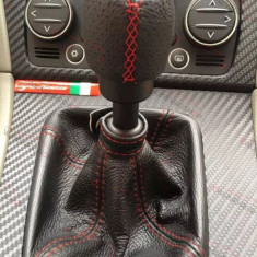 Nuca schimbator Alfa Romeo 159 piele perforata 6 viteze