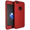 Husa de protectie pentru Apple iPhone 7 Plus, iPaky Pro Red Original Case, acoperire completa 360 grade cu folie de protectie gratis