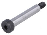 Şurub M8 oțel imbus HEX 5mm 13mm filetat