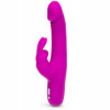 Vibrator - Happy Rabbit Realistic Slim Purple