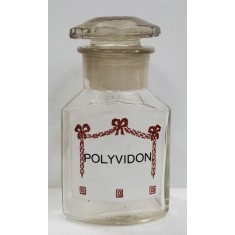 Flacon din sticla pentru farmacie, POLYVIDON