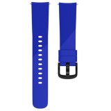 Cumpara ieftin Curea silicon, compatibila Samsung Galaxy Watch 4 Classic, 46mm, telescoape Quick Release, Albastru