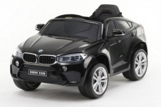 Masinuta electrica BMW X6M 2x35W 12V PREMIUM Negru foto