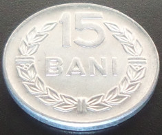 Moneda 15 BANI - RS ROMANIA, anul 1975 *cod 3378 - ALLU NECIRCULATA foto