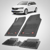 Covorase Skoda Fabia III Compatibile Combi Facelift 2018-2021 | Black