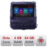 Navigatie Toyota Prado J120 2002-2009 Android 4G GPS Bluetooth 4GB+64GB Resigilat
