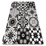 Covor ALTER Porto Flori gri, 200x290 cm, Dreptunghi, Polipropilena