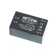 Modul sursa tensiune AC-DC 220V la 5V, HLK-PM01