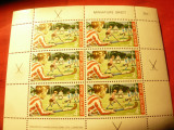 2 Blocuri Noua Zeelanda 1971 - Hokey pe iarba ,6+6val