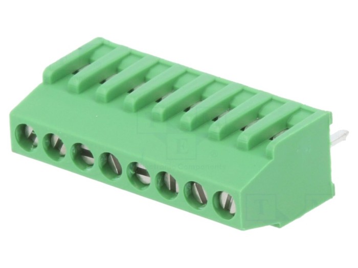 Conector PCB 90&deg; 2,54mm 8 piste