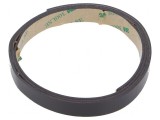 Bandă magnetică cauciuc 12mm x 1m, grosime 1,55mm, rezistență -40&divide;71&deg;C