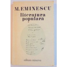 LITERATURA POPULARA de M. EMINESCU , 1977