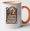 Cana maner portocaliu personalizata HearthStone - Elder Nadox, INOVATIX&reg;. 330ml, Oem