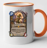 Cana maner portocaliu personalizata HearthStone - Elder Nadox, INOVATIX&reg;. 330ml, Oem
