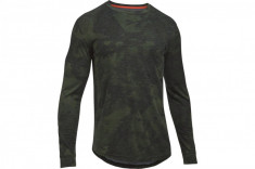 Maneca lunga tricou Under Armour Sportstle LS Graphic 1303706-357 verde foto