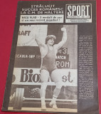 Revista SPORT nr.11/noiembrie 1986 (prezentare FLACARA MORENI)