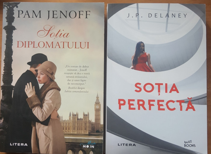 Soția perfecta+Sotia diplomatului - J. P. Delaney/ Pam Jenoff