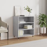 vidaXL Servantă, gri sonoma, 57x35x70 cm, lemn compozit