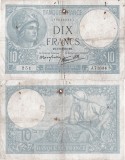 1939 (7 IX), 10 francs (P-84a.4) - Franța