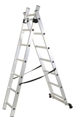 Scara multifunctionala 2X7 din aluminiu ROTOR KME207 Innovative ReliableTools foto
