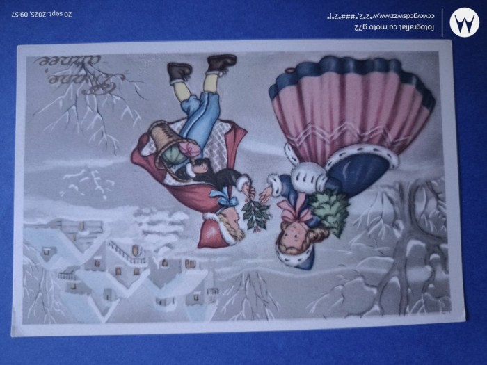 carte postala deosebita , interesanta ,