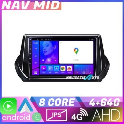 Navigatie Peugeot 2008 2020 EDOTEC-LITE Android radio gps internet Octa core 4 64 Carplay CarStore Technology