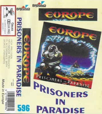 Casetă audio Europe &amp;ndash; Prisoners In Paradise foto