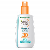 Spray de corp Invisible Protect Ambre Solaire, SPF 30, 200 ml, Garnier